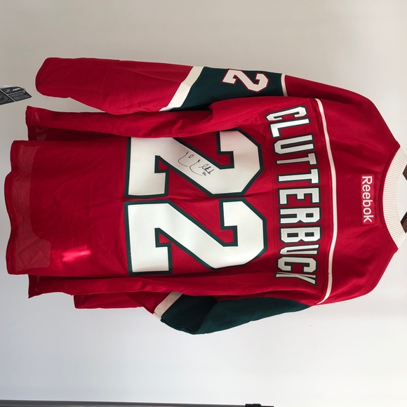 Signed Minnessota Wild Cal Clutterbuck Jersey - Picture 2 of 11